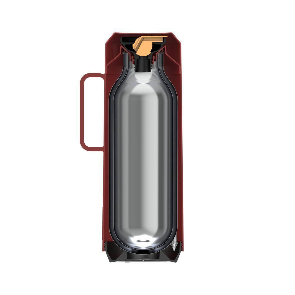 Garrafa Térmica Tramontina Vermelho Com Ampola De Vidro E Tampa Rosqueável 1 L - 10