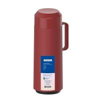 Garrafa Térmica Tramontina Vermelho Com Ampola De Vidro E Tampa Rosqueável 1 L - 8