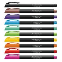 Caneta Faber-castell Supersoft Brush C- 10 Cores - 2
