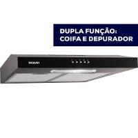 Depurador Slim Suggar DPS162PT 60cm 3 Velocidades Preto 220V - 6