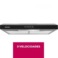 Depurador Slim Suggar DPS162PT 60cm 3 Velocidades Preto 220V - 7