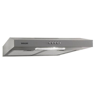 Depurador Slim Suggar Dps161pr 60cm 3 Velocidades Prata 127v