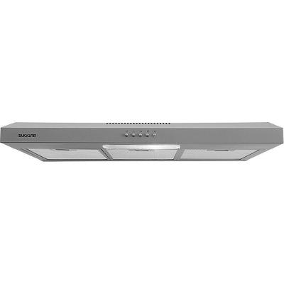 Depurador de Ar Slim Parede Suggar DPS181PR 80cm 3 Velocidades Aço Pintado Prata 110V