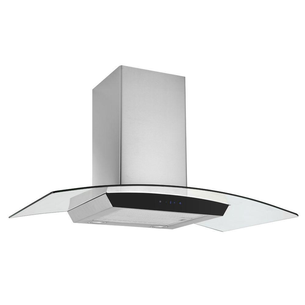Coifa de Parede Suggar Esmeralda Touch 90cm Inox 127V TP3091THIX  - 1