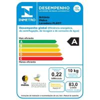 Lava e Seca Philco 16 Programas Eco Inverter 10Kg Inox PLS11T 127V - 6