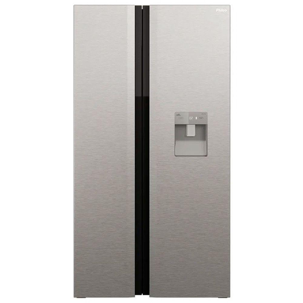 Refrigerador Side By Side Philco 486L Inox Eco Inverter 127V PRF504ID - 1