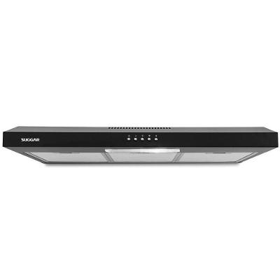 Depurador de Ar Slim de Parede Suggar DPS181PT 80cm 3 Velocidades Preto 110V
