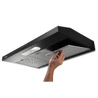 Depurador Slim Suggar DPS181PT 80cm 3 Velocidades Preto 110V - 5