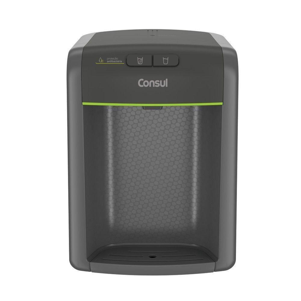 Purificador de Água Consul CPB34AF Refrigerado com Filtragem Classe A Bivolt Cinza - 1