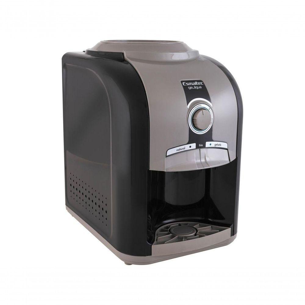 Bebedouro de Água Esmaltec de Mesa Refrigerado por Compressor Stilo Black EGM30 110v - 3