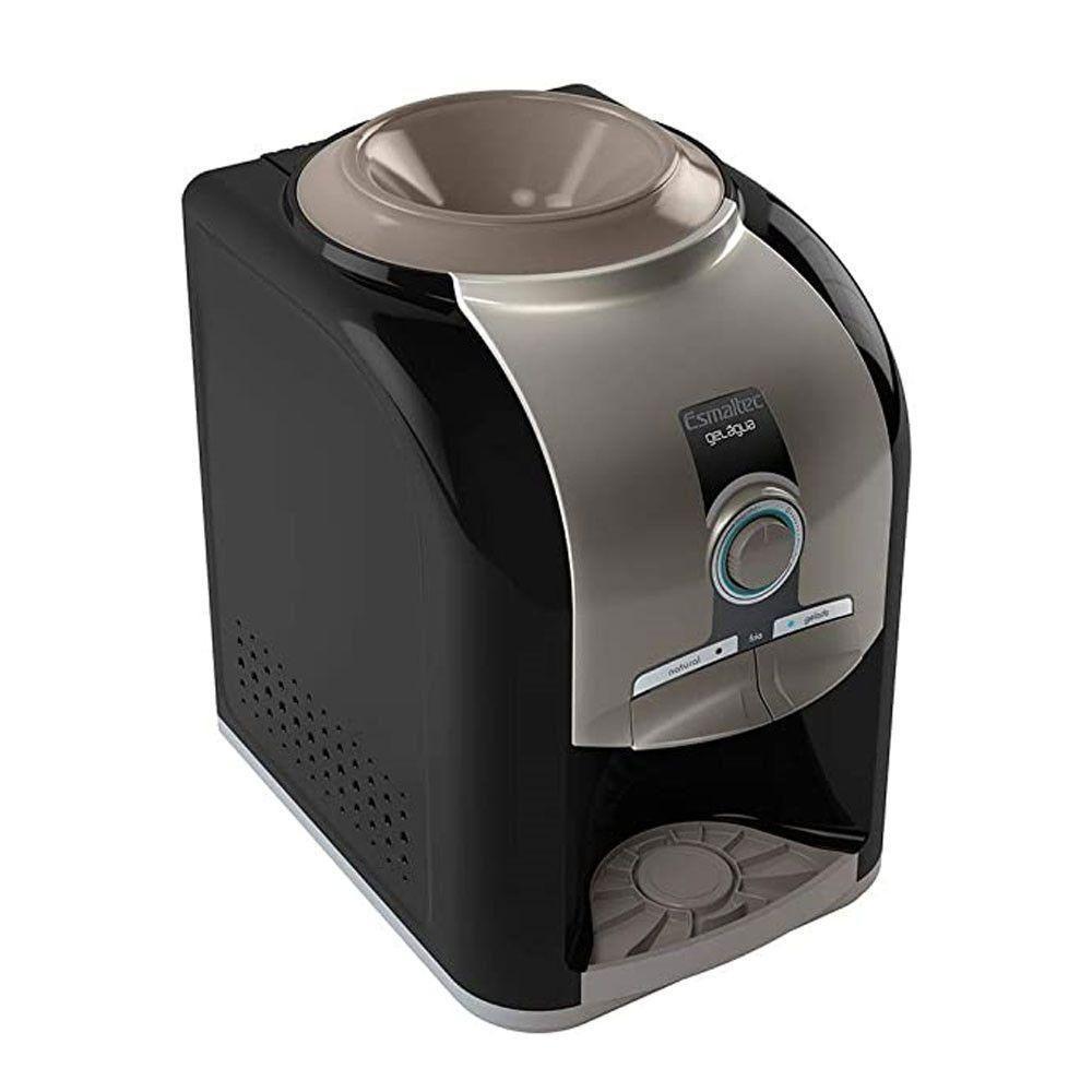 Bebedouro de Água Esmaltec de Mesa Refrigerado por Compressor Stilo Black EGM30 110v - 5