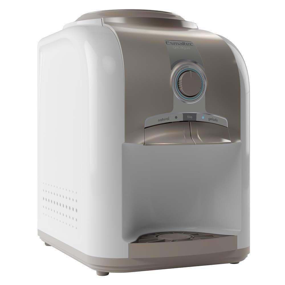 Bebedouro de Água Esmaltec de Mesa Refrigerado por Compressor Gelágua Branco EGM30 110V - 2