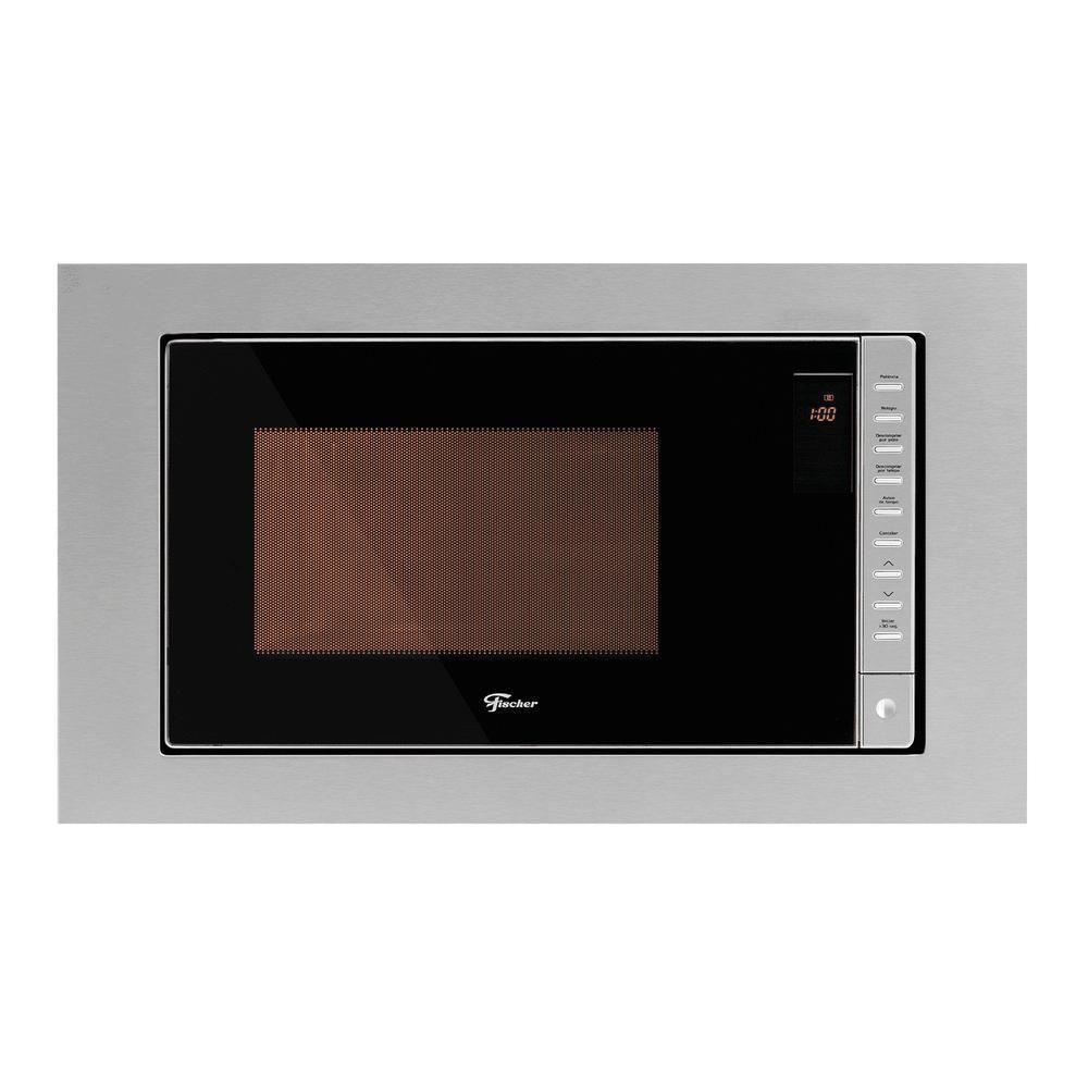 Micro-ondas de Embutir Fischer Fit Line 25 litros com função Descongelar Inox 34900-98440 220V - 1