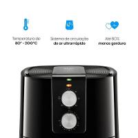 Fritadeira Elétrica Elgin Cuisine Fry Gourmet 5,5 Litros Preto 220V - 2