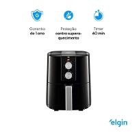 Fritadeira Elétrica Elgin Cuisine Fry Gourmet 5,5 Litros Preto 220V