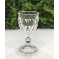 Jogo De 4 Taças Para Agua Clear Vitral Verre - Mimo Style - 7