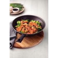 Wok Tramontina com Revestimento Interno E Externo Em Antiaderente Starflon Max Grafite 24 Cm 2,2 L - 3