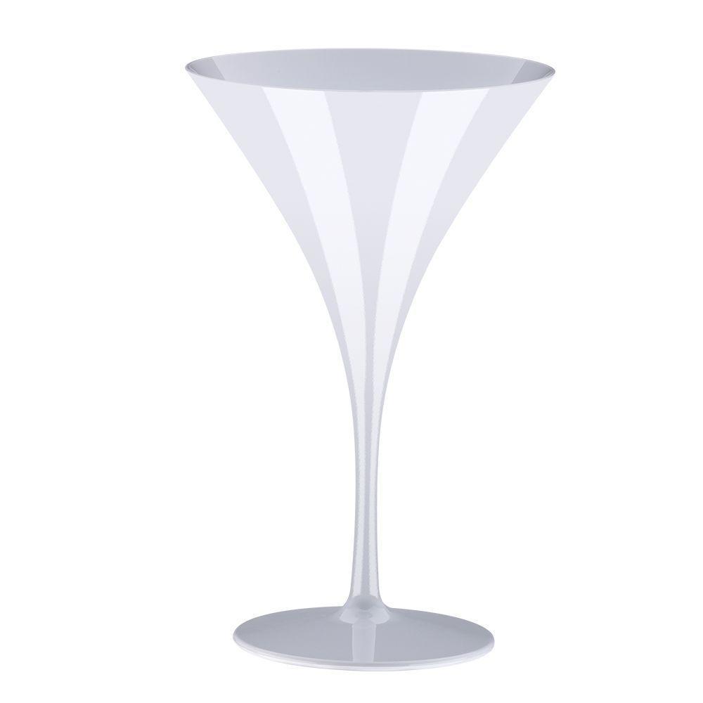 Conjunto 10 De Taças Martini 290ml Drinks Eventos Festa Copo Cor:branco - 5