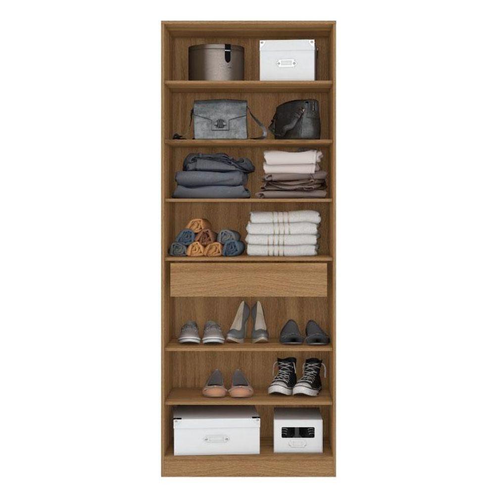 Sapateira 2 Portas 1 Gaveta Grife Amêndola Touch - Demóbile - 3