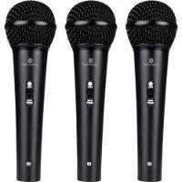 Kit De Microfone Harmonics Mdu201 Com 3 Microfones Dinâmico Cardióide - Ki - 3 - 1