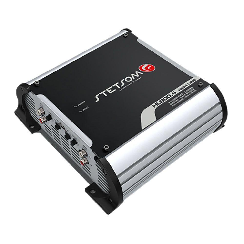 Amplificador Digital Stetsom Hl800.4 900w 4 Canais 2 Ohms - 1
