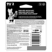 Bateria Alcalina 9v Mn1604 (com 2 Pilhas) - 2