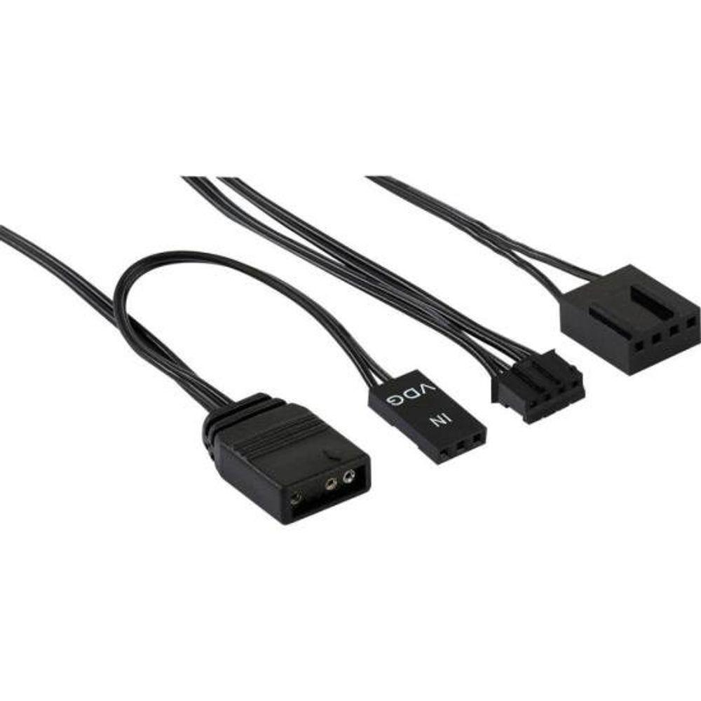 Kit Com 3 Coolers Aerocool Duo 12 Pro Argb + Hub + Controle - 10