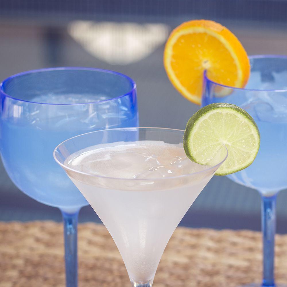 Jogo Com 5 Taças Kit Festa Martini 290ml Espumante Drinks branco - 4