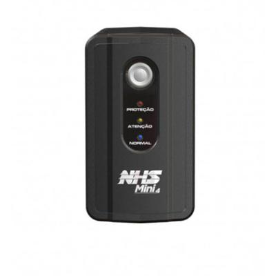 Nobreak Mini 4 600va Memória Flash Interna Nhs Preto Bivolt