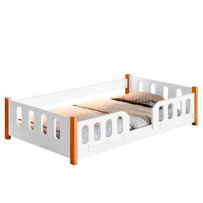Mini Cama Infantojuvenil De Chão Branca Melissa Divaloto