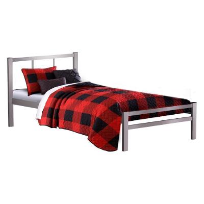 Cama Solteiro Retrô Cinza 0.88 Jane Shop Jm