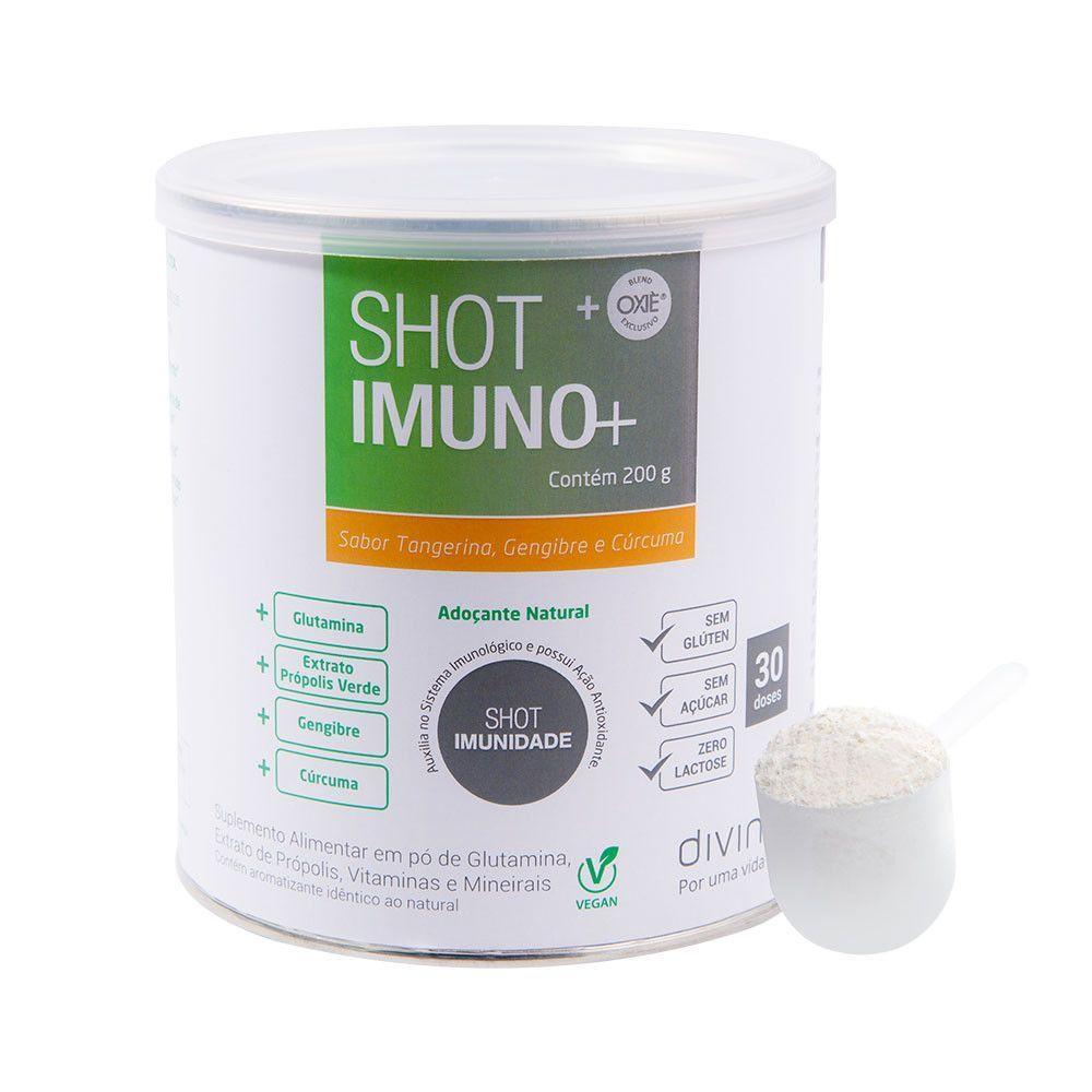Shot Imuno + Lata Com 201g Divinitè Tangerina Com Gengibre E Cúrcuma - 1