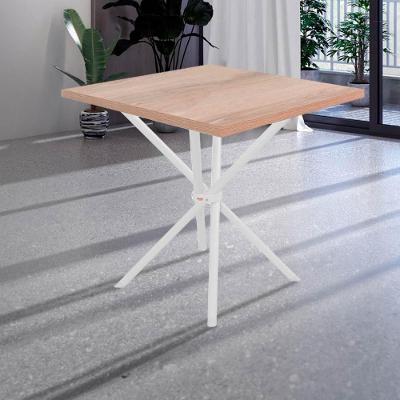 Mesa Ciplafe 0,68m Preto E Carvalho
