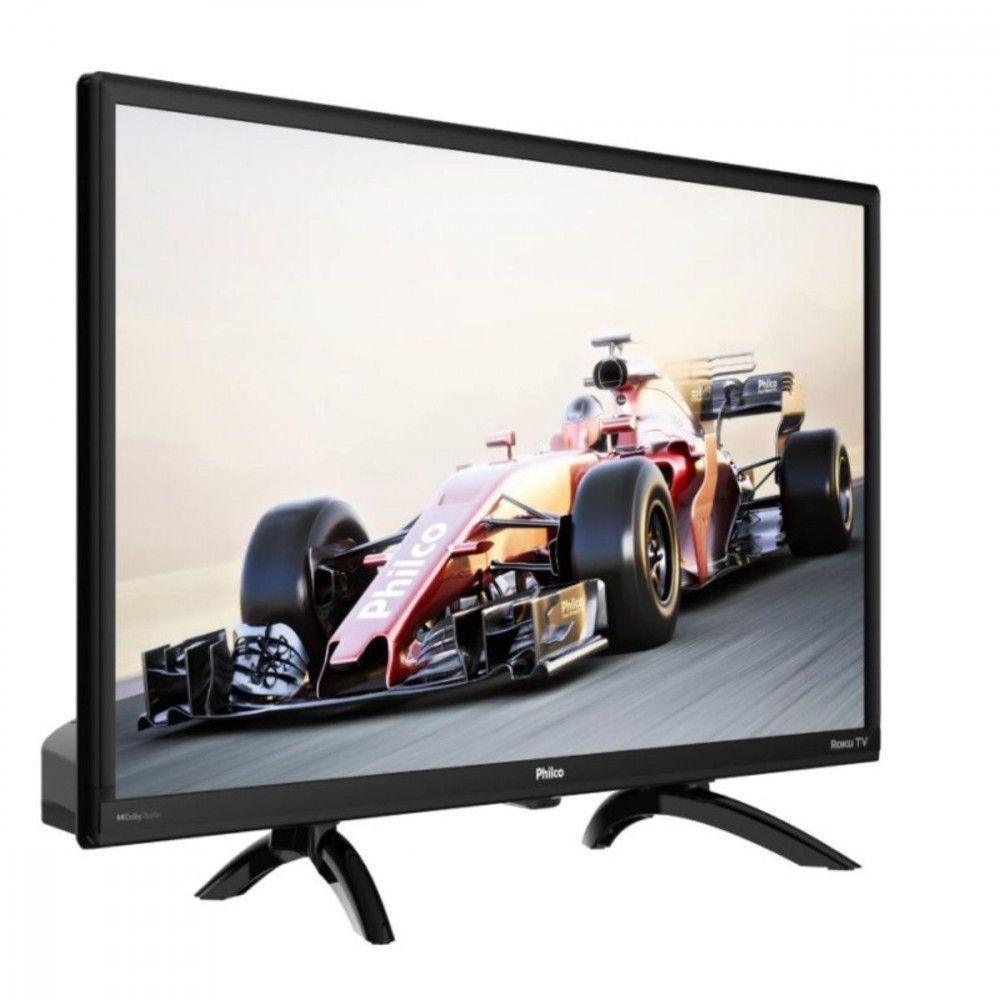 Smart Tv 24 Philco Led Roku Tv Dolby Audio Netflix Preto Bivolt - 6
