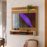 Home Suspenso Com 1 Prateleira Para Tv Até 50 Polegadas Nature Off White Eske Linea Brasil - 1