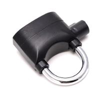 Cadeado Com Alarme Sirene 110Db Moto Anti Furto Som Alto Segurança Casa - 2