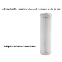 Filtro De água Loren Acqua Ponto De Entrada 9.3/4" Branco - Lorenzetti - 10