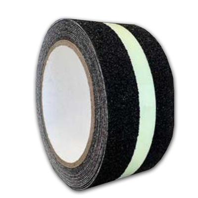 Fita Antiderrapante Faixa Neon Adesiva Piso 50mm X 5m Preto