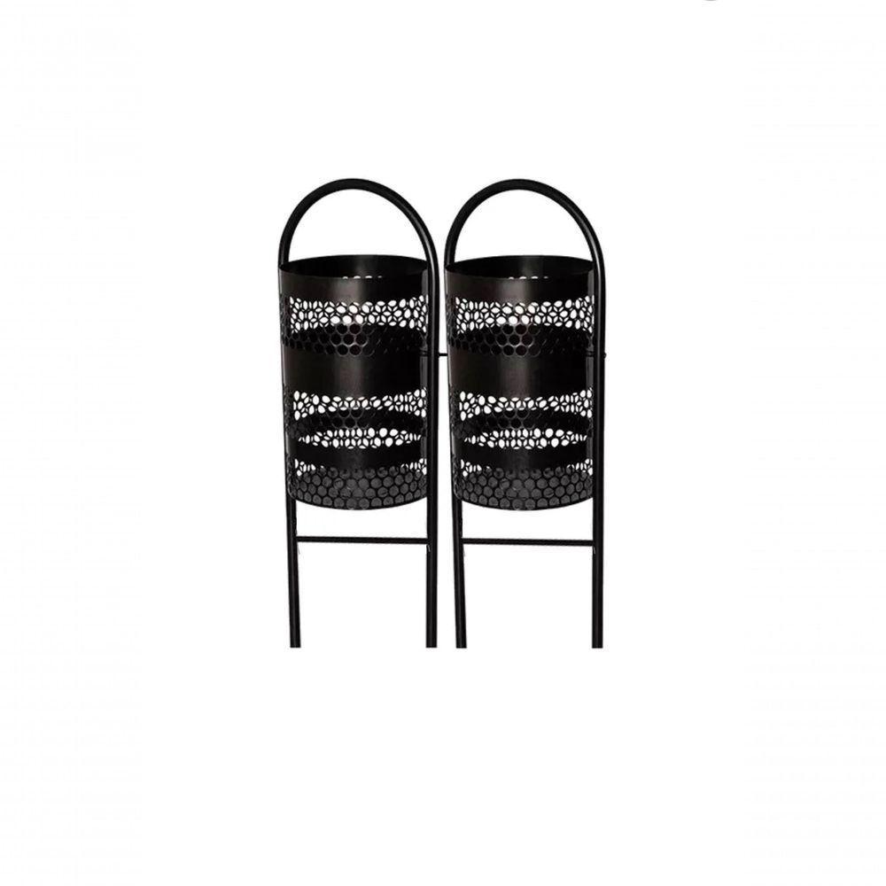 Lixeira Dupla Paraíso Coleta Seletiva Externa 80lt 80l - 2