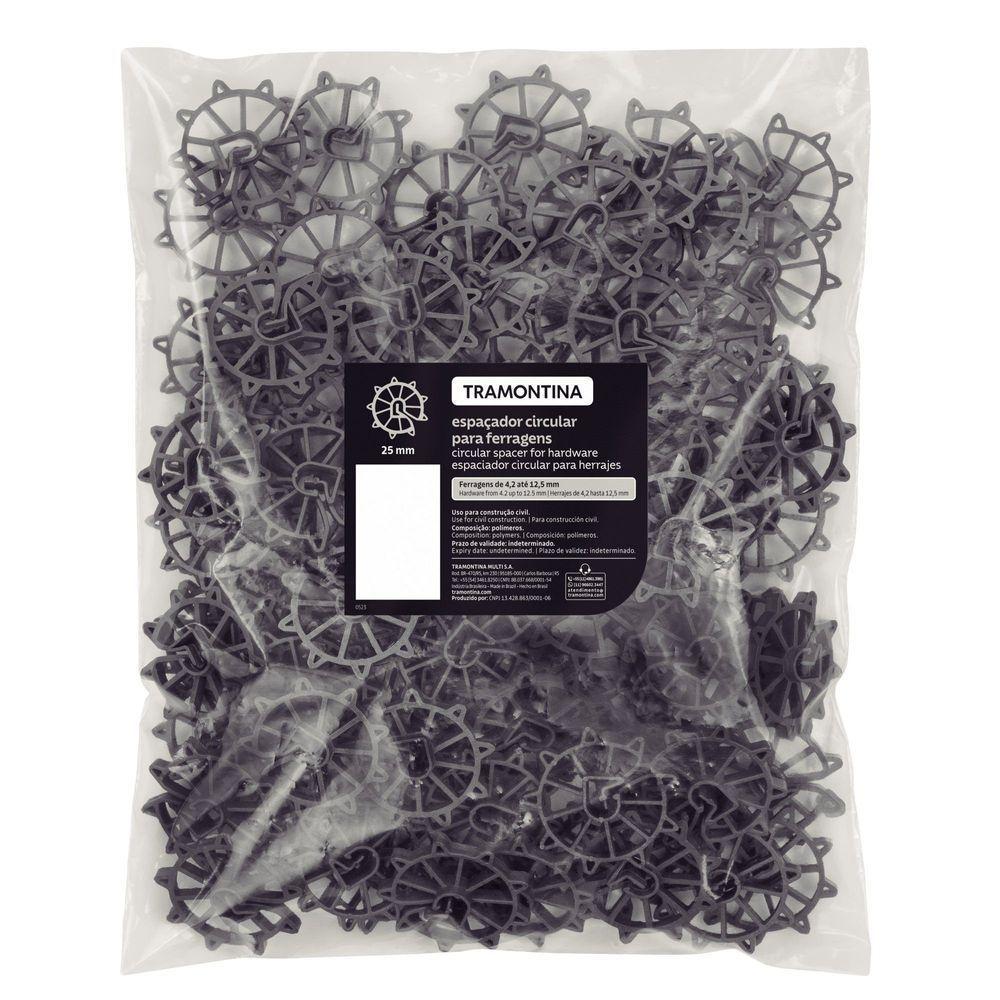 Espaçador Plástico Circular Tramontina 25mm Para Ferragens (saco Com 100 Un.) Tramontina - 3