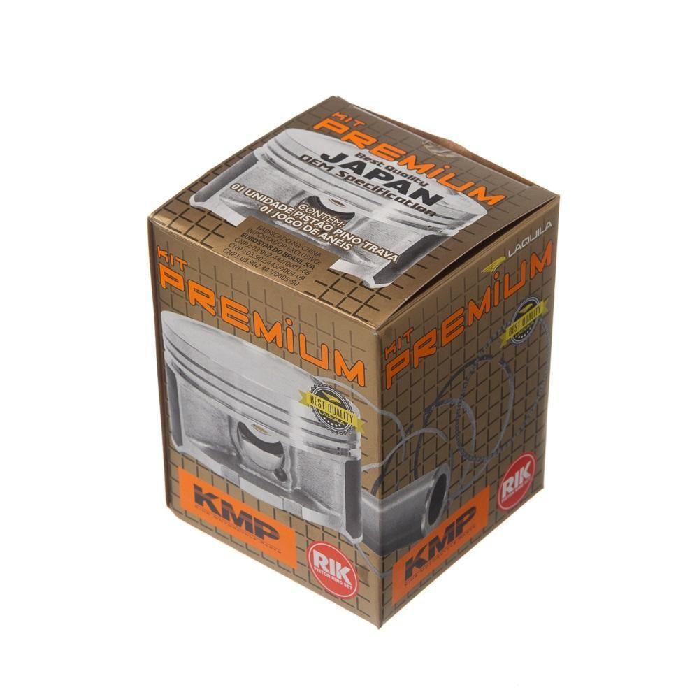 Pistao Kit C-anel Rik Premium Cg-bros 160 0.50 [f016] - 2