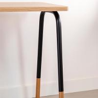 Conjunto Escritório Mesa L Gaveteiro 28003x27998 Hanover Preto Artesano Hanover Nero - 3