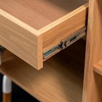 Conjunto Escritório Mesa Balcão Gav 28002x998x995 Hanover Branco Artesano Hanover Branco - 6