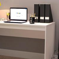 Mesa Para Escritorio Gamer B23 Branco Novam Branco - 7