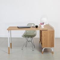 Mesa Escrivaninha Em L 28004 Hanover Branco Artesano Hanover Branco - 6