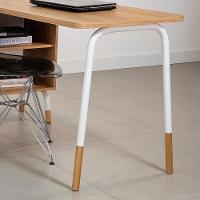 Mesa Escrivaninha Em L 28003 Hanover Branco Artesano Hanover Branco - 2