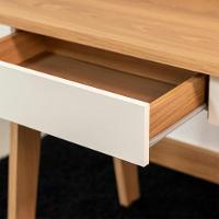 Escrivaninha 2 Gavetas 139 Cm 27999 Hanover Branco Artesano Hanover Branco - 7