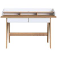 Escrivaninha 2 Gavetas 139 Cm 27999 Hanover Branco Artesano Hanover Branco - 10