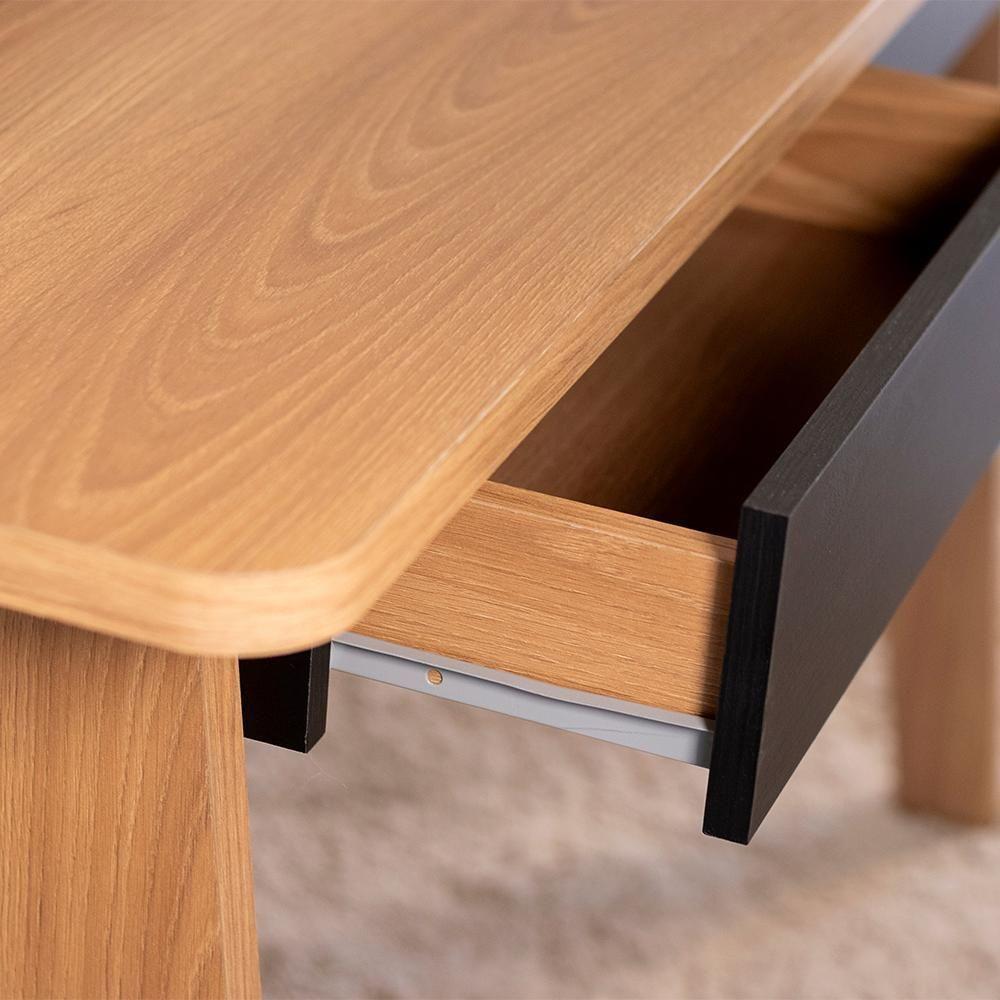 Escrivaninha 2 Gavetas 139 Cm 27999 Hanover Nero Artesano Hanover Nero - 9