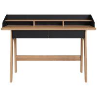 Escrivaninha 2 Gavetas 139 Cm 27999 Hanover Nero Artesano Hanover Nero - 7